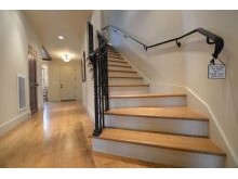 White Oak Hardwood Floor and Stairs